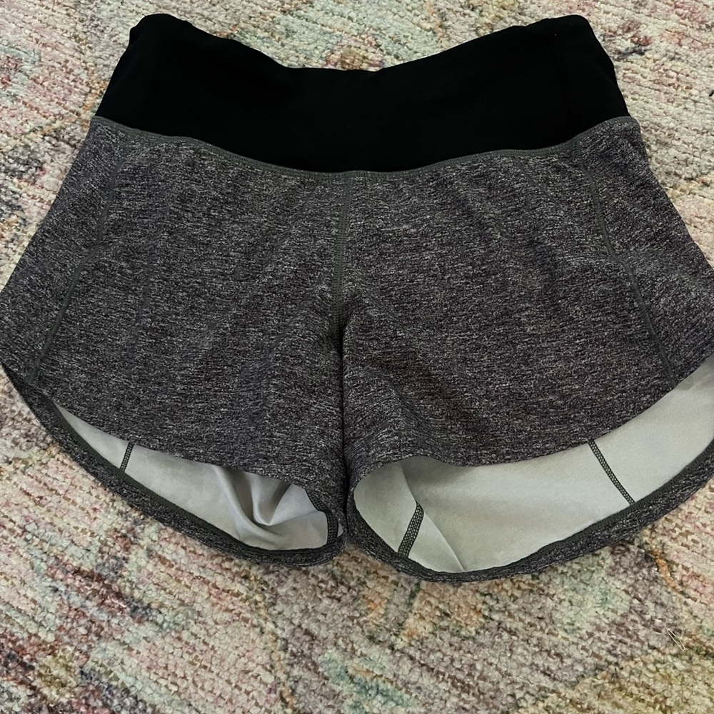 Lululemon speed up shorts high rise 4 inch inseam
